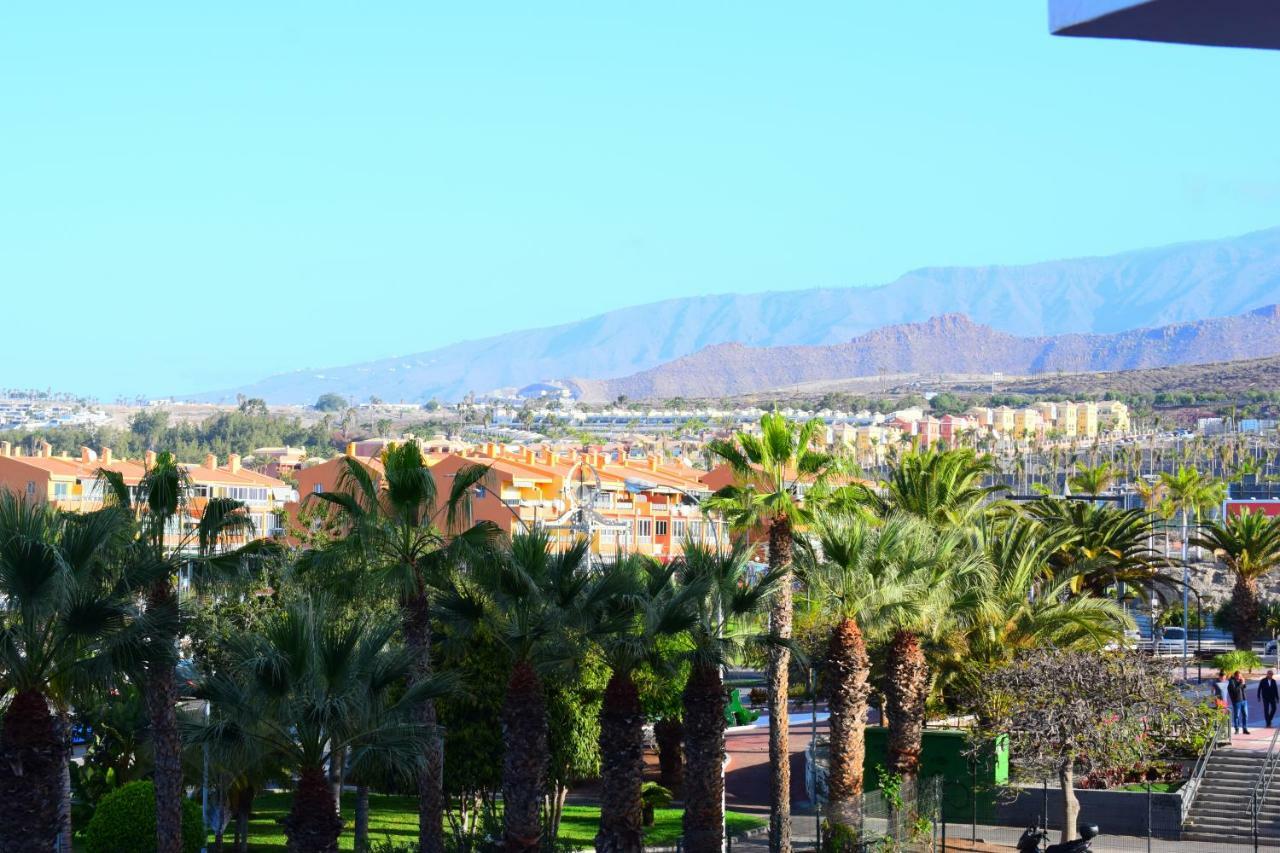 Sunny Summerland Los Cristianos, Ap With City And Ocean View Los Cristianos  Exterior photo